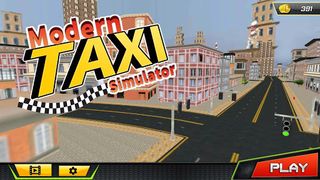 Modern Taxi Simulator - Screenshot 1