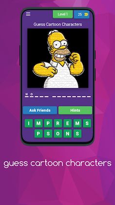 guess cartoon characters - Screenshot 4