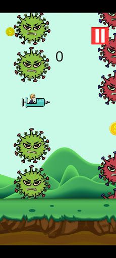 Flappy Hero - Virus Fighter - Screenshot 4
