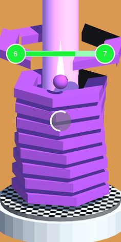 Helix Stack Hop - Screenshot 2