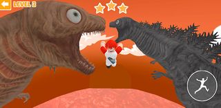 Escape monster kaijuu parkour - Screenshot 2