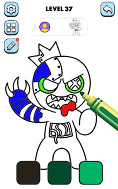 Rainbow Friends 2 Coloring - Screenshot 3