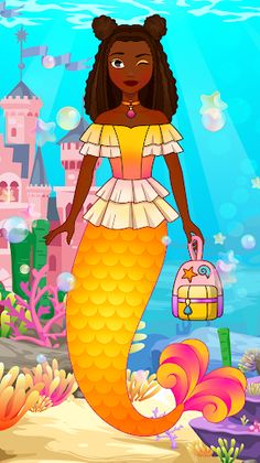 Mermaid Princess Dress Up - Screenshot 3