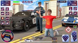 Police Car Chase Parking Games - Screenshot 2