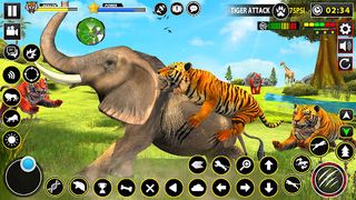 Tiger Simulator Lion games 3D - Screenshot 1
