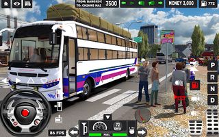 Bus Simulator : Bus Games 3D - Screenshot 1