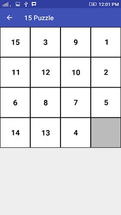 15 Puzzle - Screenshot 3