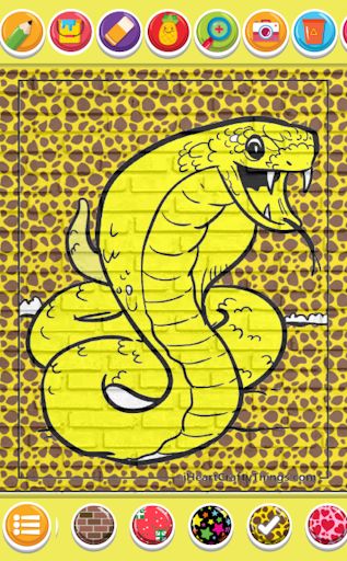 coloring snake pattern - Screenshot 2