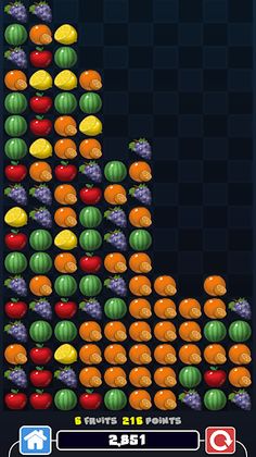 Fruits Tap - Touch same Fruits - Screenshot 1