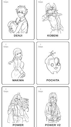 How to draw Chainsaw Man - Screenshot 2