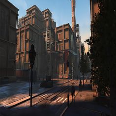 VR Industrial 4.0 City Town 3D - Screenshot 1