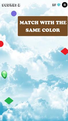 Tappy Balloon : color match - Screenshot 2