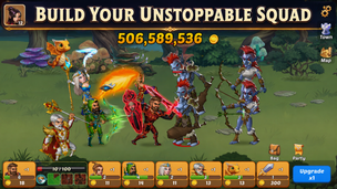 Firestone – Idle Clicker RPG - Screenshot 1