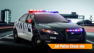 Police Car Chase- 3D Simulator - Screenshot 2