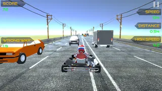 Traffic Go Kart Racer 3D - Screenshot 1
