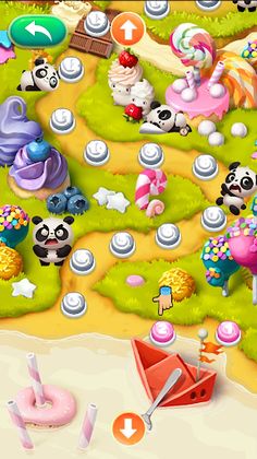 Panda looking for candy - Screenshot 2