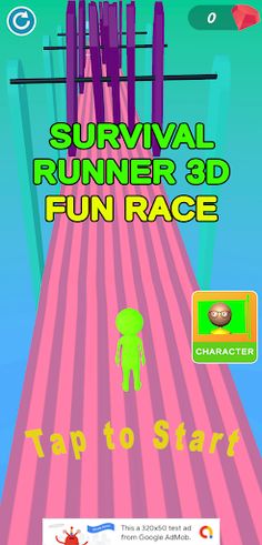 Survival Runner 3D - Fun Race - Screenshot 1