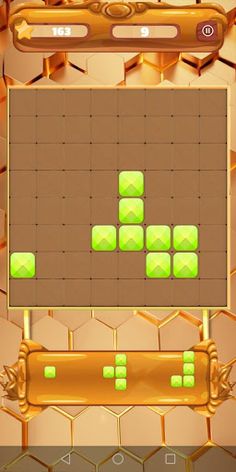 Block Puzzle wood Shelf : Offl - Screenshot 1