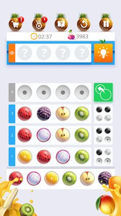 Code Breaker : Fruits edition - Screenshot 1