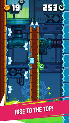 Blobout - Endless Platformer - Screenshot 1