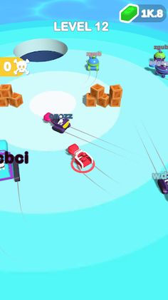 Cart Punch .IO - Screenshot 1