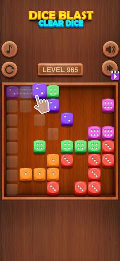 Dice Blast - Clear Dice Puzzle - Screenshot 2