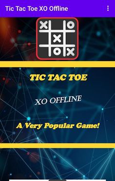 TIC TAC TOE XO OFFLINE - Screenshot 1