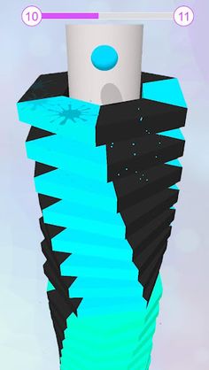 Stack Helix: 3D Ball Crush Dro - Screenshot 2