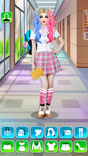 College Fashion Makeover Games - Screenshot 4