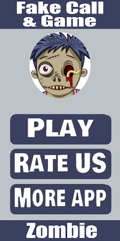 Fake Call Zombie Game - Prank - Screenshot 1