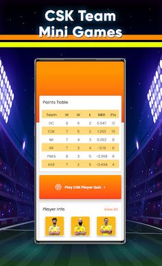 CSK 2021 Mini games - Quiz Gam - Screenshot 4