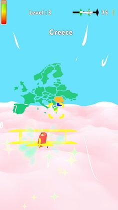 Aero: world geography - plane - Screenshot 1