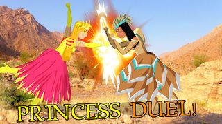 Princess Brawl: Rock & Thunder - Screenshot 1