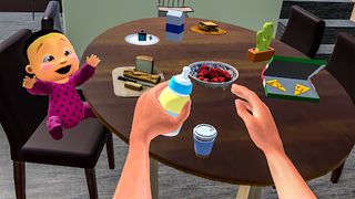 Baby in Pink Babysitters Games - Screenshot 3