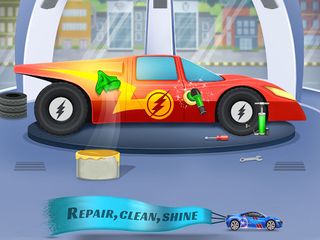 Superhero Car Wash Car Games - Screenshot 2