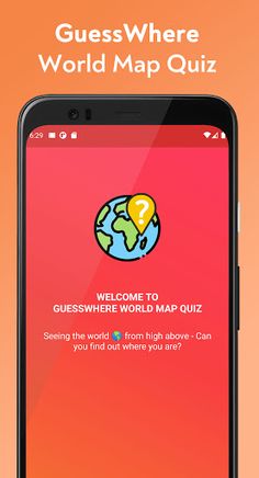 GuessWhere World Map Quiz - Screenshot 1