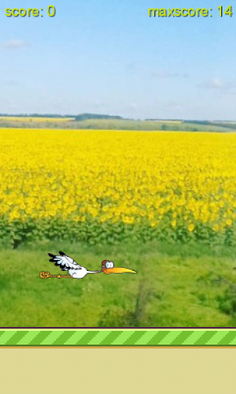 Flappy Stork Game - Screenshot 3