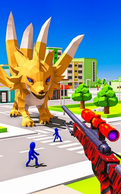 Giant Monster Sniper Wars - Screenshot 3