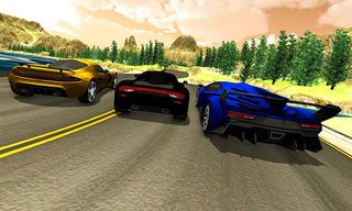 Motor Car Sports High Speed Te - Screenshot 1