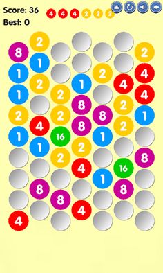 Bubble Connect - Drop Number - Screenshot 1