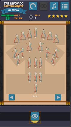Taekwondo Pattern Master ITF E - Screenshot 3
