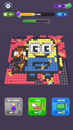 Balloon Cut - Idle Games - Screenshot 2