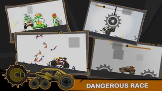 Stickman Race Destruction 2 - Screenshot 3