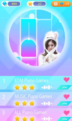 BLACKPINK Piano Tiles Game - Screenshot 1