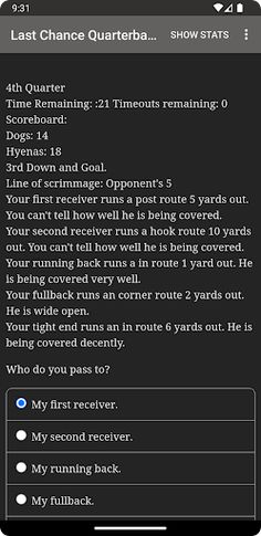 Last Chance Quarterback - Screenshot 2