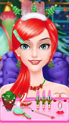 Christmas Salon Dress Up Game - Screenshot 2