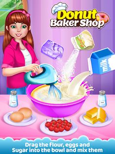 Donut Maker Bake Cooking Games - Screenshot 3