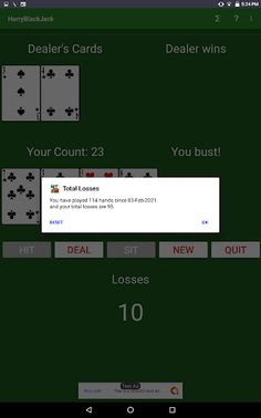 HarryBlackJack - Screenshot 4