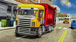 Garbage Truck Transporter Sim - Screenshot 1