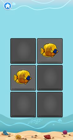 Mermaid Memory Game for Kids - Screenshot 2